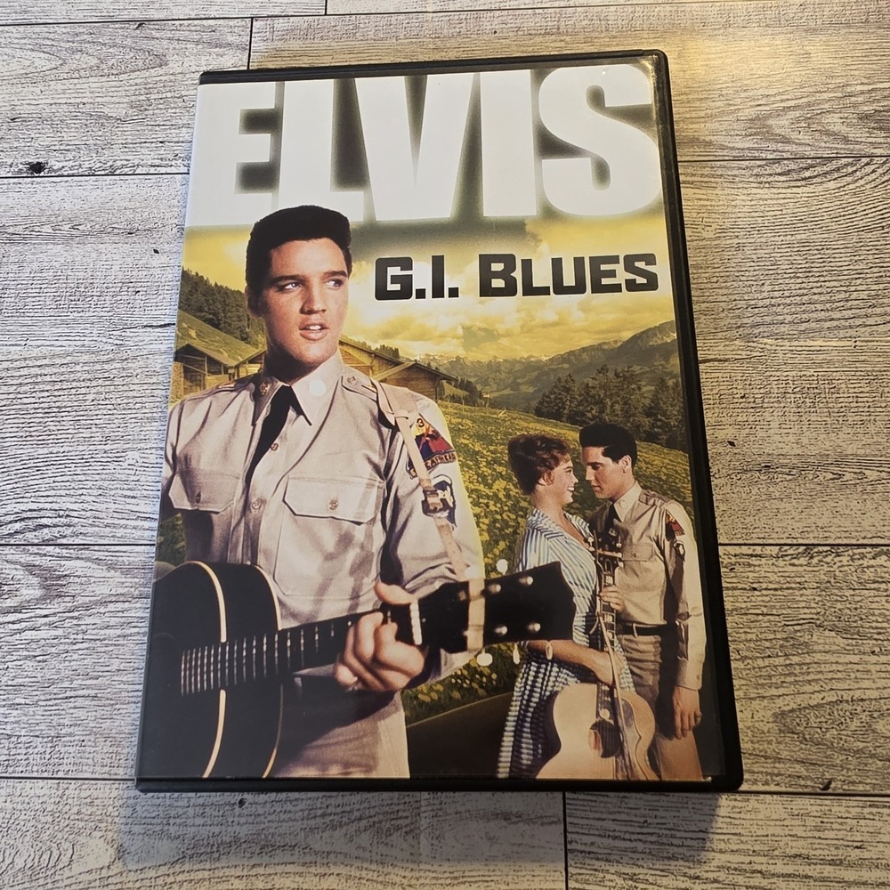 G.I. Blues DVD Movie Rated PG Paramount NTSC Elvis Presley Good